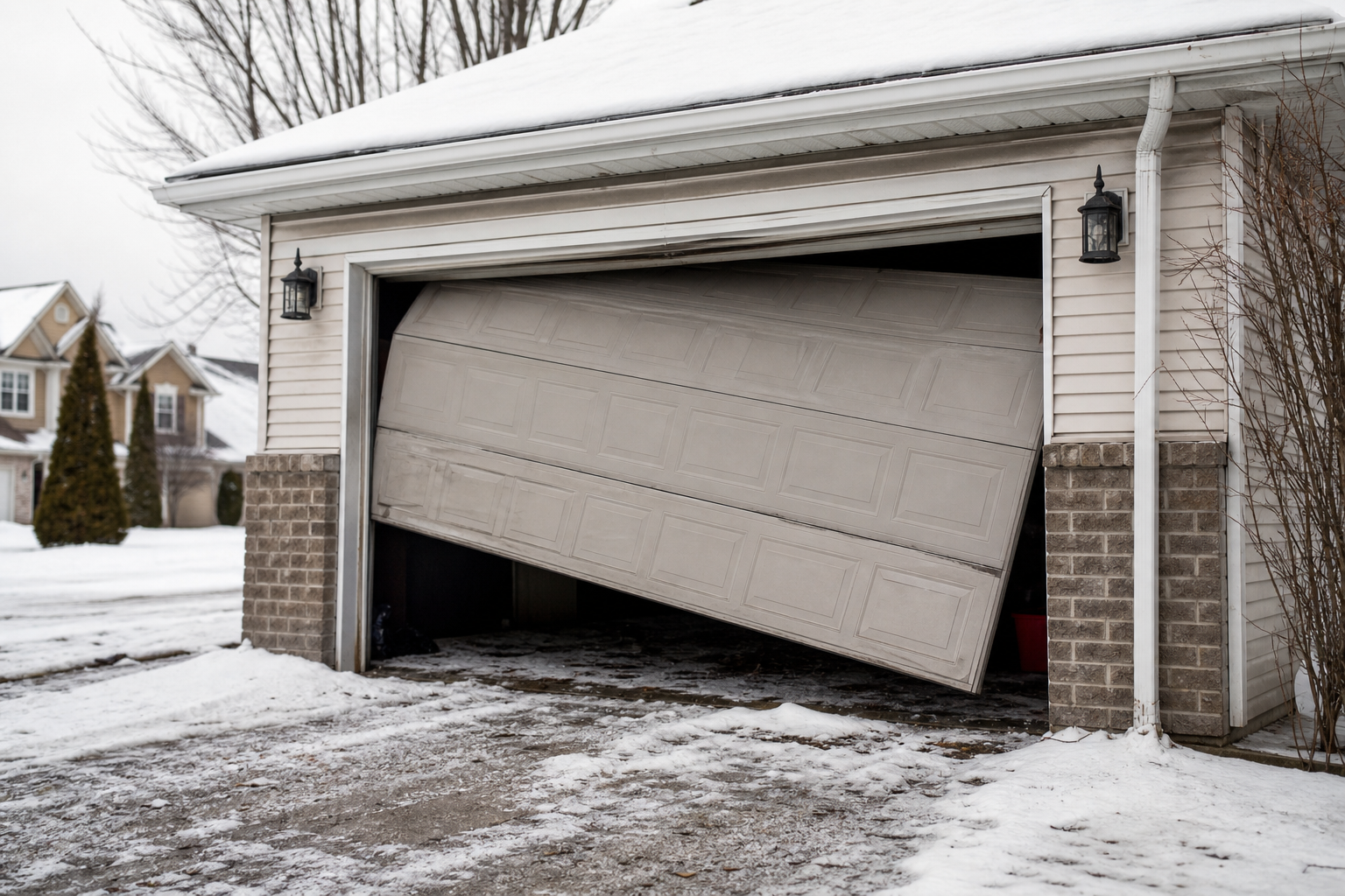 Emergency Garage Door Repair Near Me: What Buffalo Homeowners Should Do First